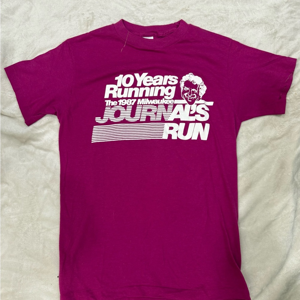 Vintage Graphic Tee - Purple